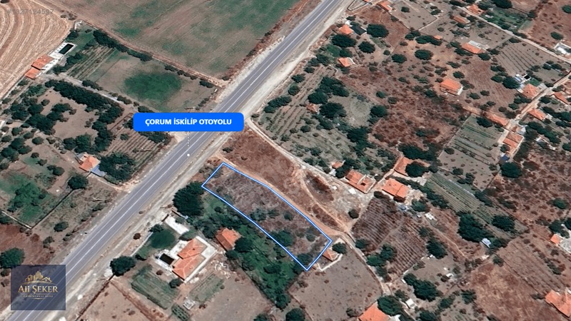Çorum Altınbaşta 1483 M² Anayola Cephe Satılık Bağ — fotoğraf 39
