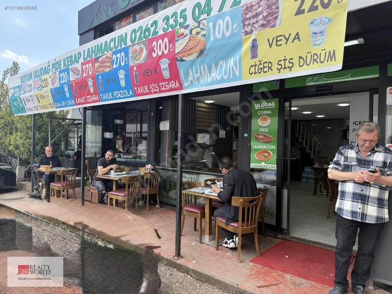Yüksek Cirolu Hazır İşletme !! Pide-Kebap Salonu