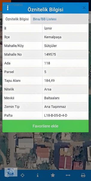 İzmir Kemalpaşa Sütçüler'de 185m² 3 Kat İmarlı Satılık Arsa — fotoğraf 10