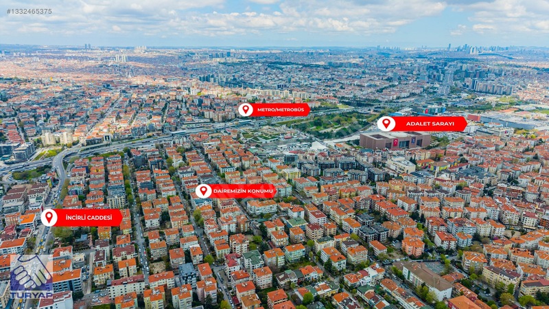 Turyap'tan, İncirli'de, Sıfır, 2+1, 90m2, E.banyolu, Lüx! — fotoğraf 3