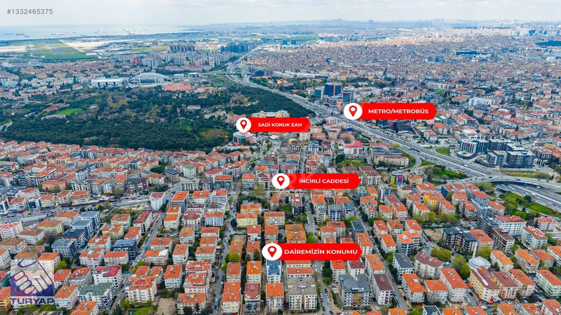 Turyap'tan, İncirli'de, Sıfır, 2+1, 90m2, E.banyolu, Lüx! — fotoğraf 54