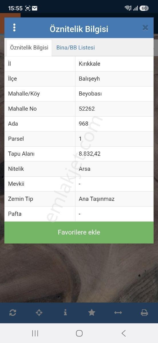 Kırıkkale Balışeyh Beyobası Satılık Sanayi İmarlı 202 M2 Arsa — fotoğraf 8