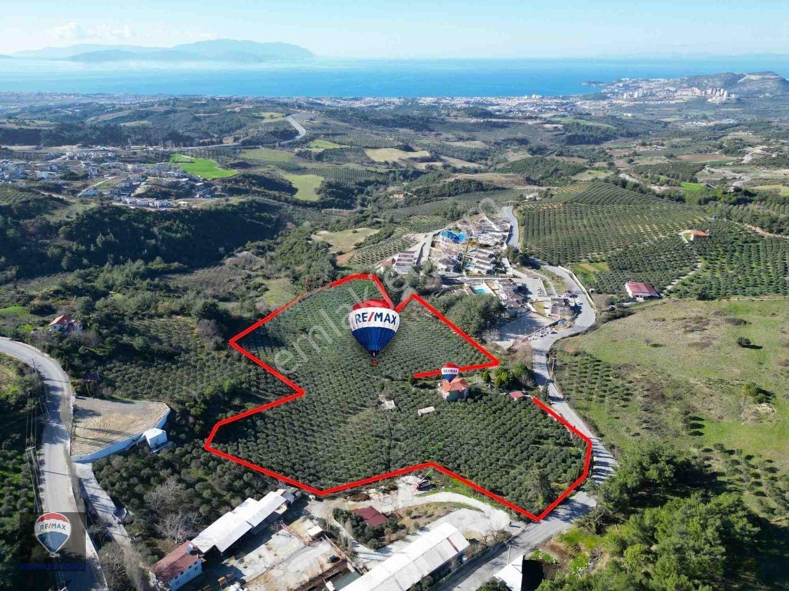 Kuşadası Yaylaköy De 40 Dönüm Satılık Arazı Deniz Manzaralı Dubleks 4+1 İki Parsel Tek Tapu — fotoğraf 7