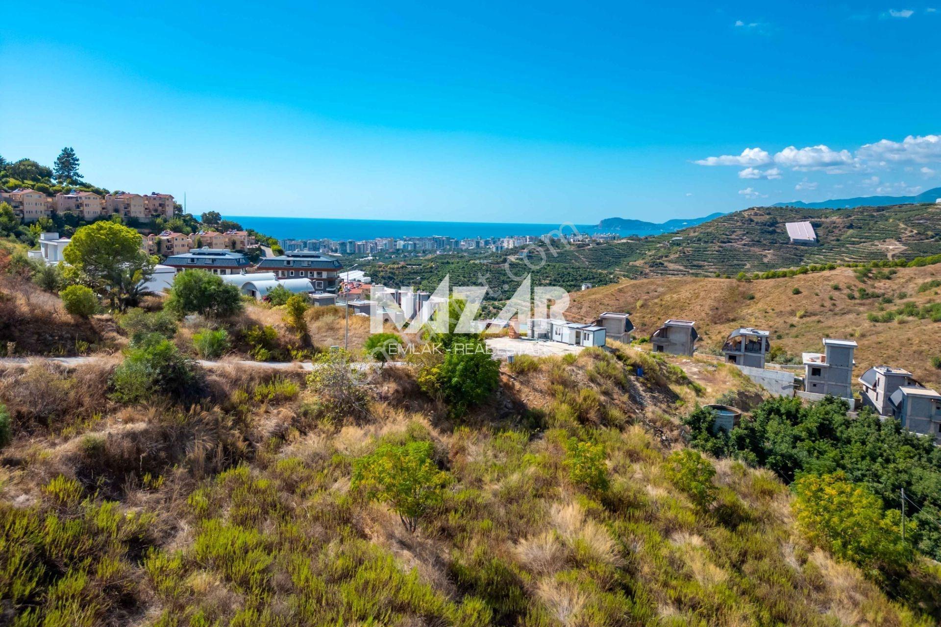 Alanya Kargıcak’Ta Deniz Manzaralı 500 M2 İmarlı Arsa
