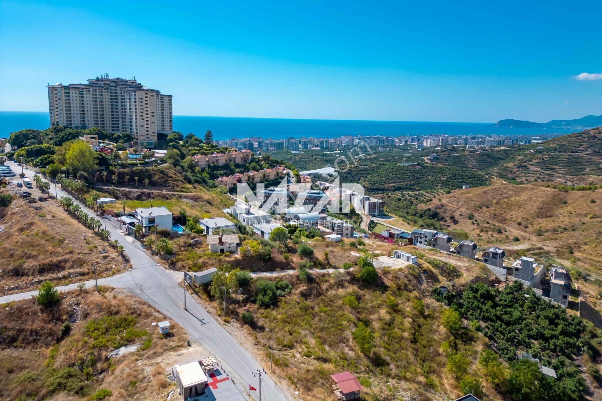 Alanya Kargıcak’ta Deniz Manzaralı 500 M2 İmarlı Arsa — fotoğraf 9