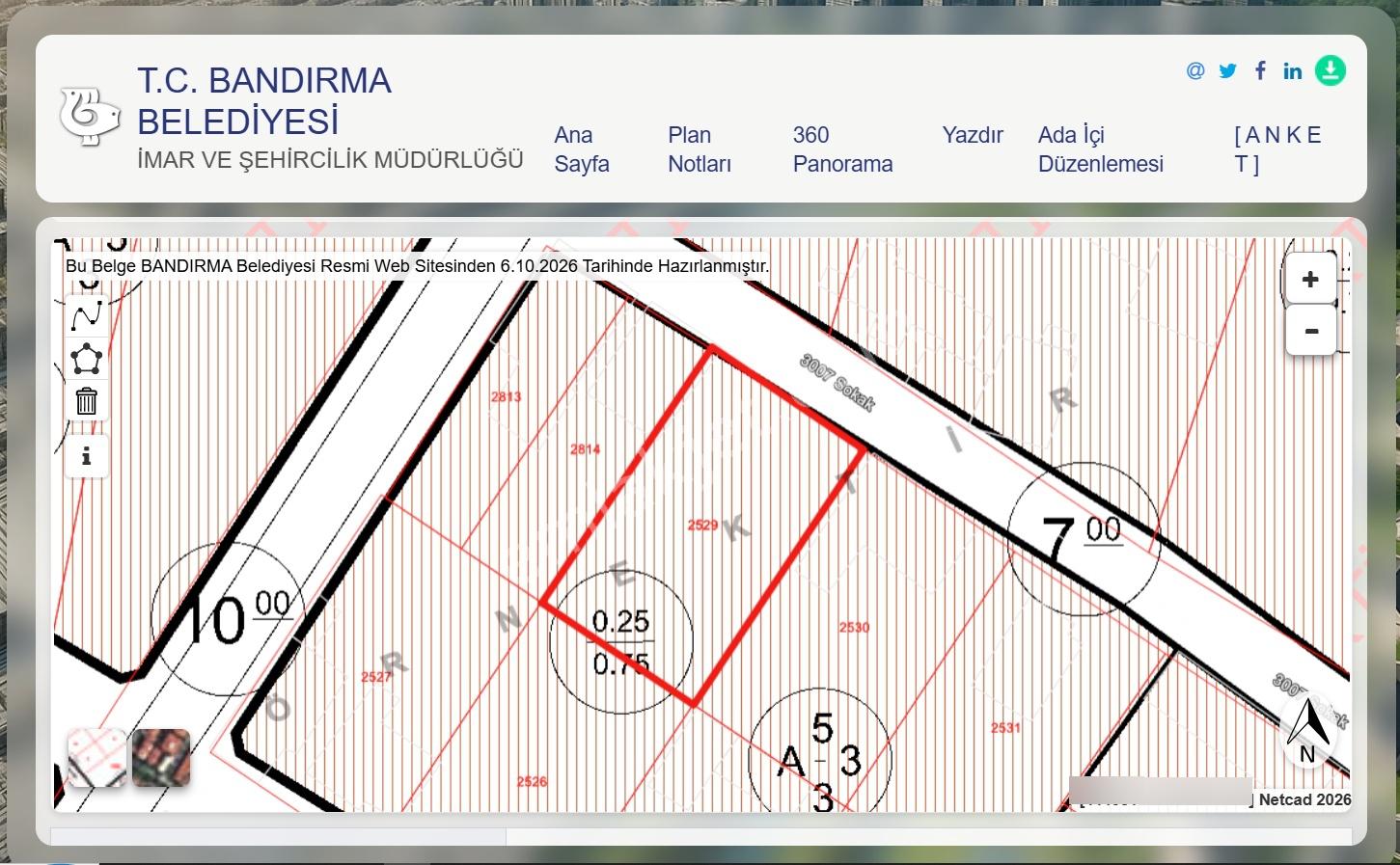 Sevinç'ten Doğalgaz-elk-su Kapıda 3 Kat İmar Köy İçi 545 M² Arsa — fotoğraf 14