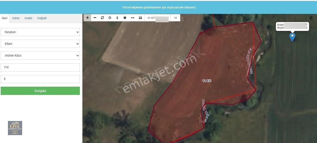 Karabük Eflani İlçesinde Ana Yol Kenarı Satılık 6330 M2 Tarla — fotoğraf 7