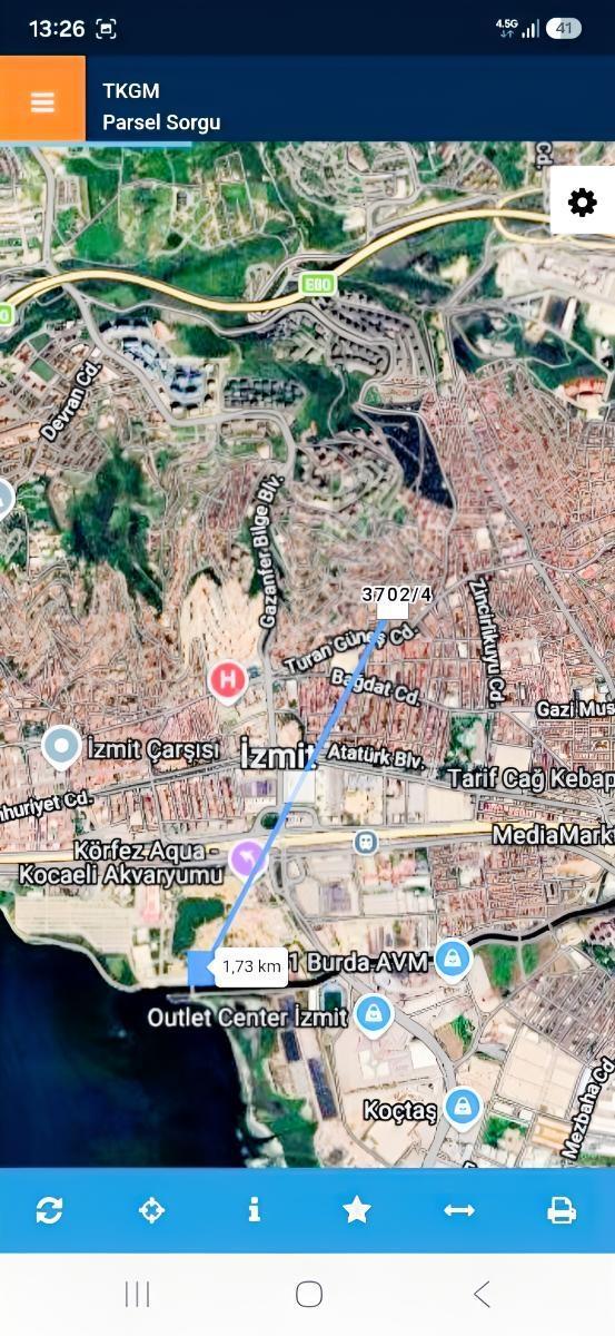 İzmit Kadıköy Mahallesinde Merkezi Konumda 106 M² Tek Tapu 1/50 — fotoğraf 3