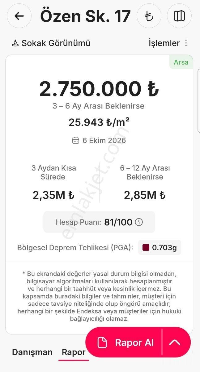 İzmit Kadıköy Mahallesinde Merkezi Konumda 106 M² Tek Tapu 1/50 — fotoğraf 15