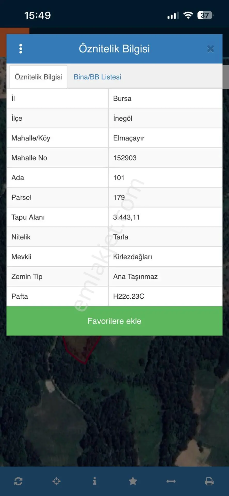 Akbaşlar Gayrimenkul Güvencesiyle Elmaçayır Mahallesinde Satılık Tarlalar — fotoğraf 4