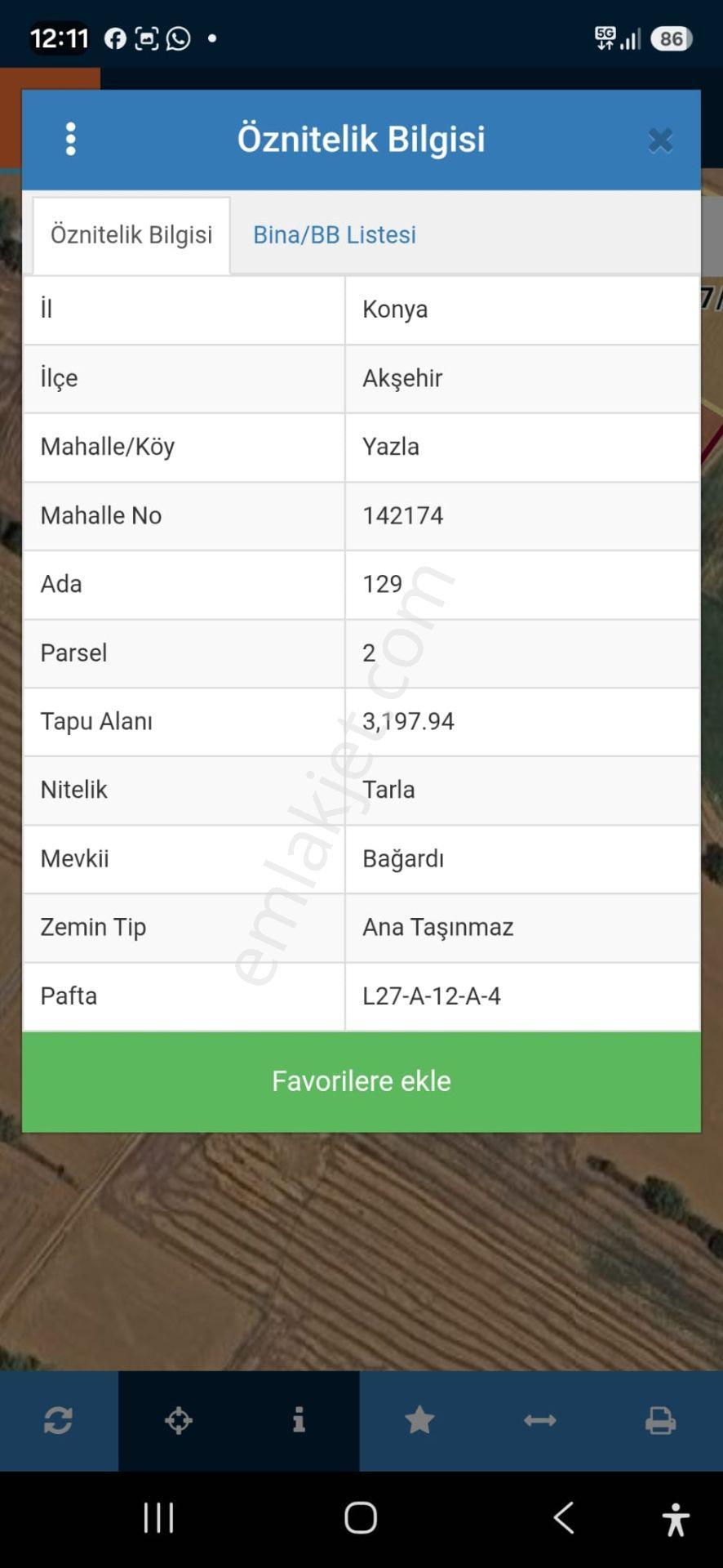 Bizizm Emlaktan Akşehir Yazla Mahallesi'nde Satılık 3197 M² Tarla — fotoğraf 21