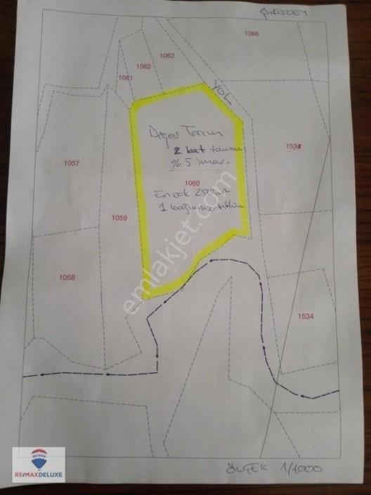 Kızderbent'te 320 Hurma Ağaçlı 7.400 M² %5 İmarlı 3 Tarafı Yol — fotoğraf 9