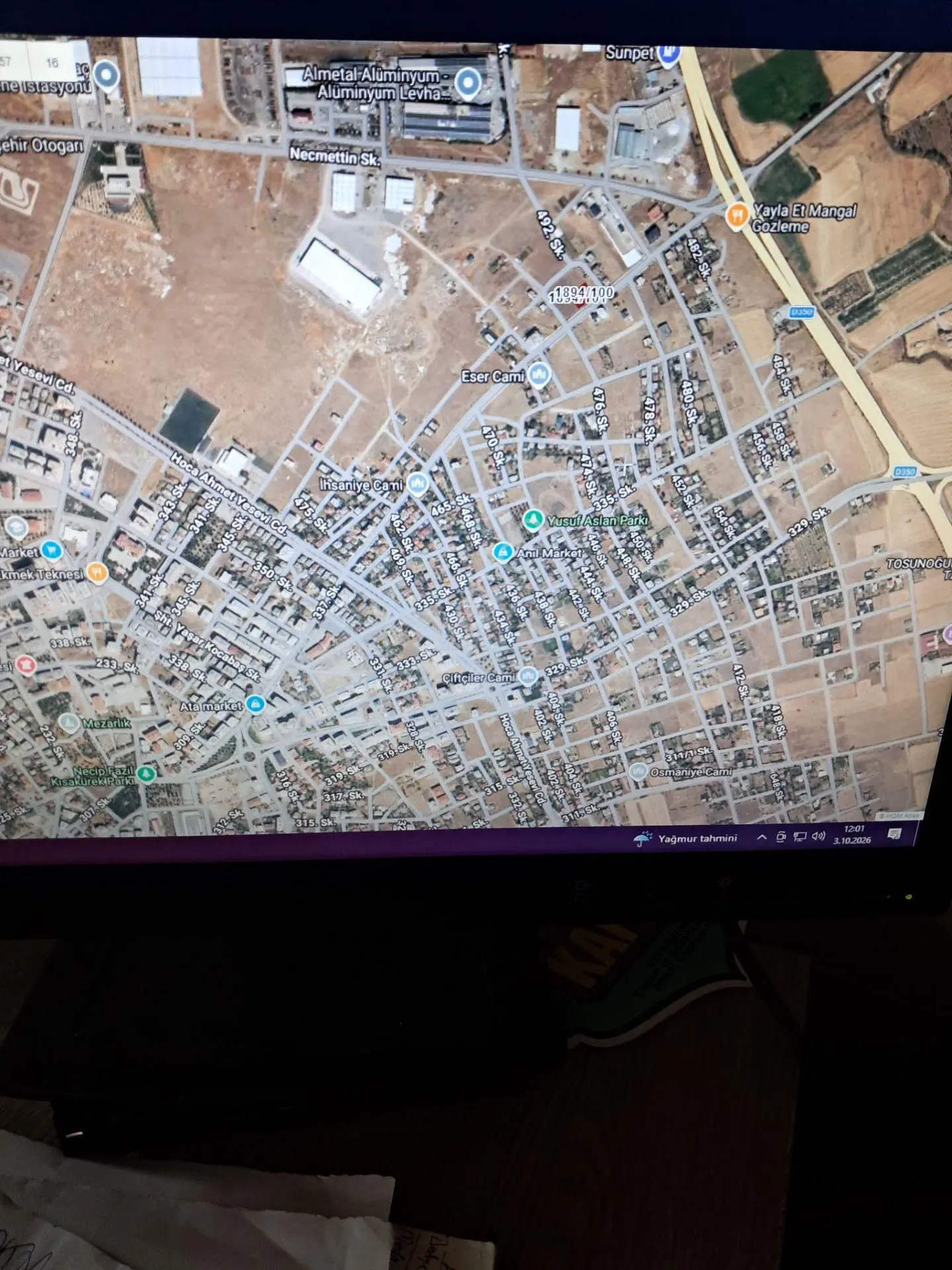 Konya Seydişehir Alaylar İki Mahallesinde Satılık İmarlı Arsa — fotoğraf 2