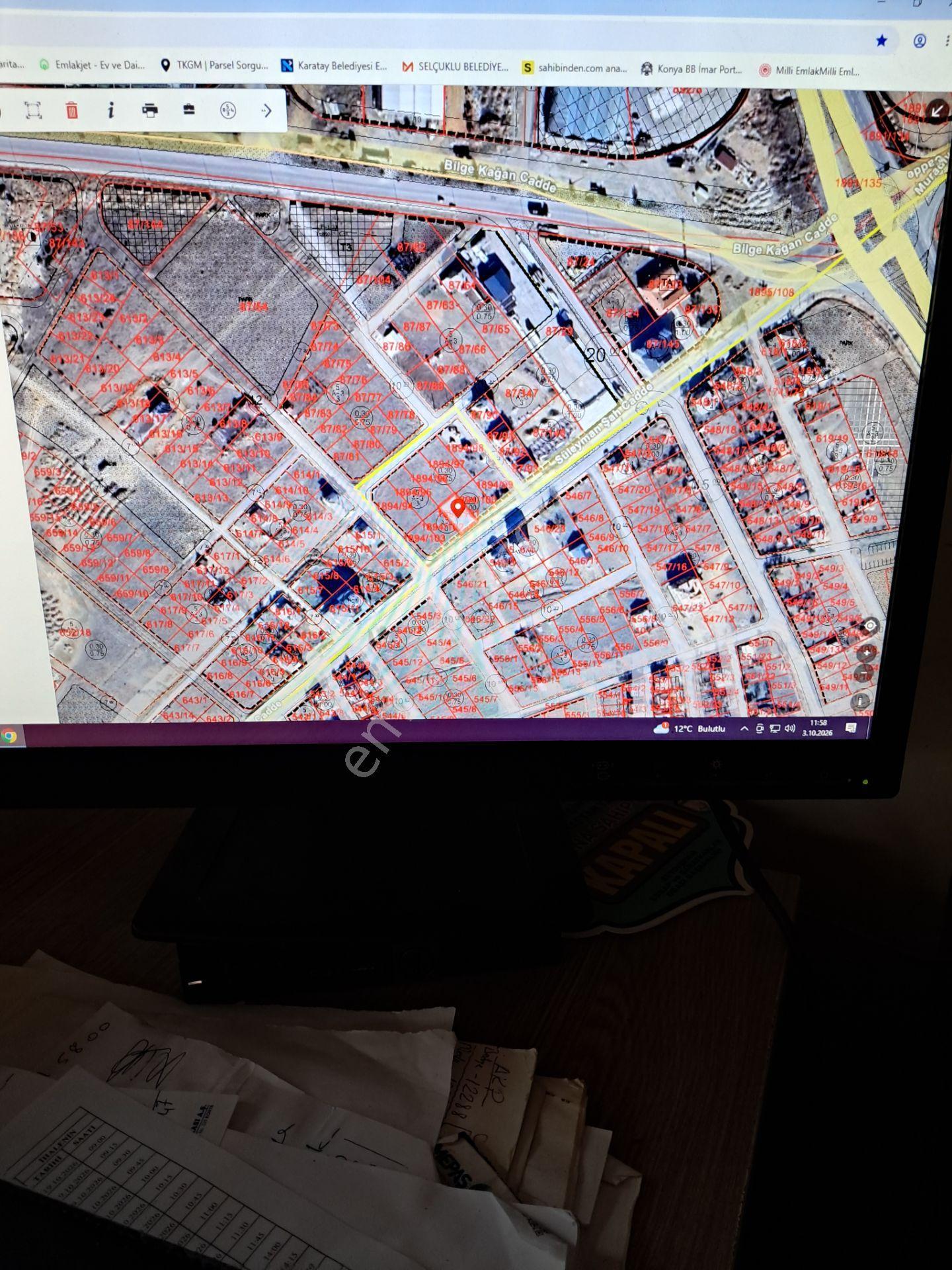 Konya Seydişehir Alaylar İki Mahallesinde Satılık İmarlı Arsa — fotoğraf 7