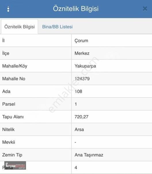 Yakuparpa Köyü Satılık Arsa