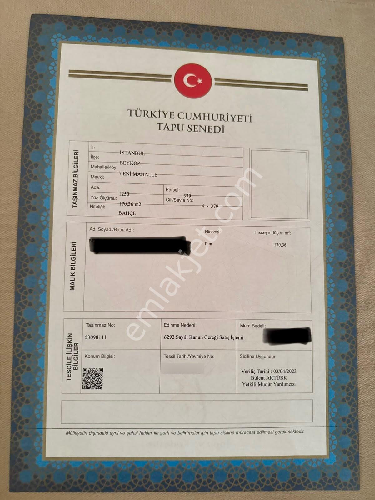 Beykoz Yeni Mahllede 5 Kat Konut İmarlı,emsal 1.20, 204 M² Alan — fotoğraf 6