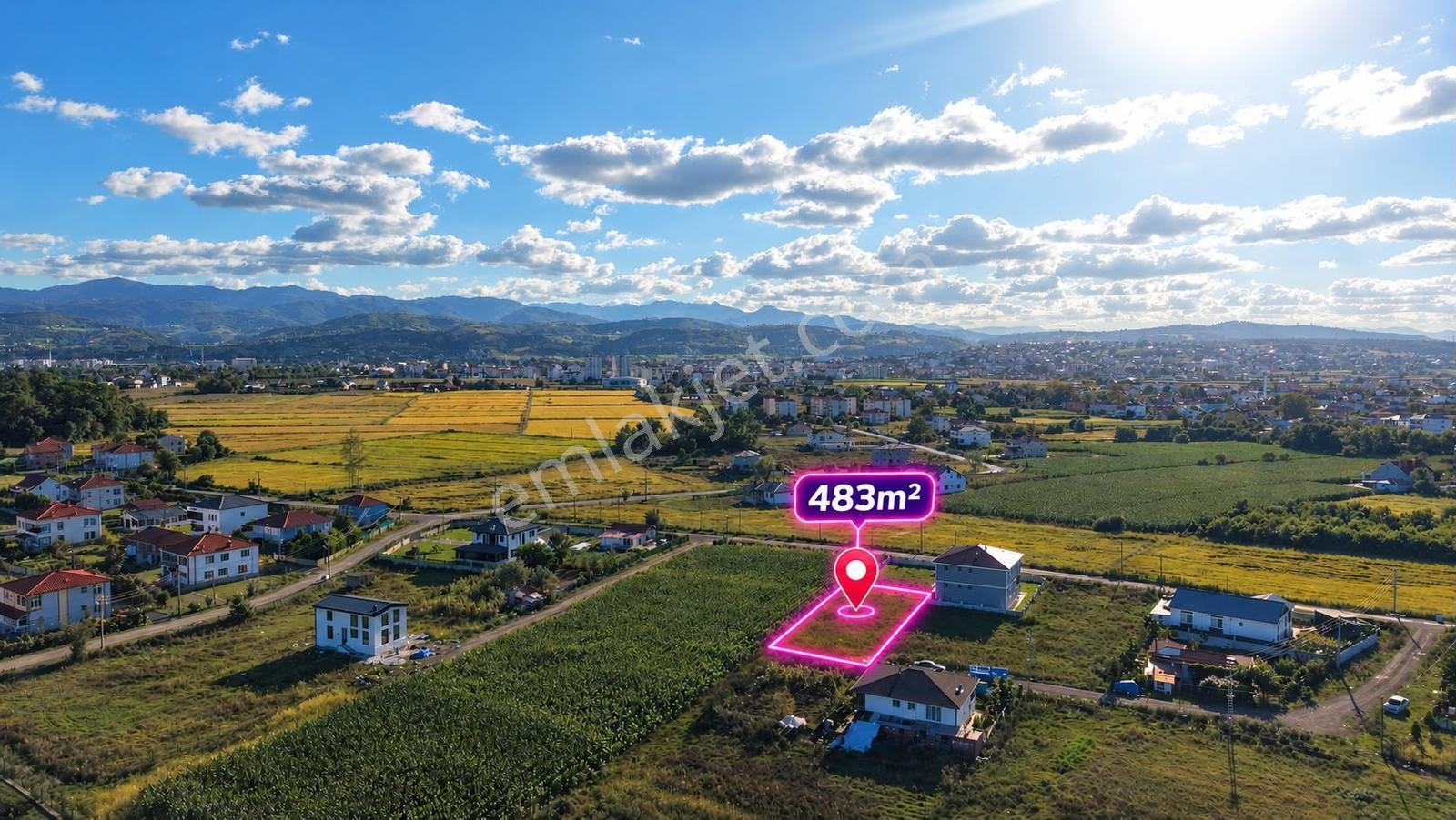 Bafra Vıp Gym.Den 19 Mayıs/Karşıyaka Mah.De 483M2 Satılık Arsa