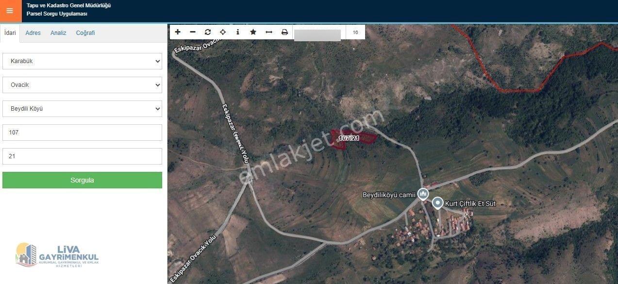 Karabük Ovacık Beydili Köyünde Satılık Tarla, — fotoğraf 8