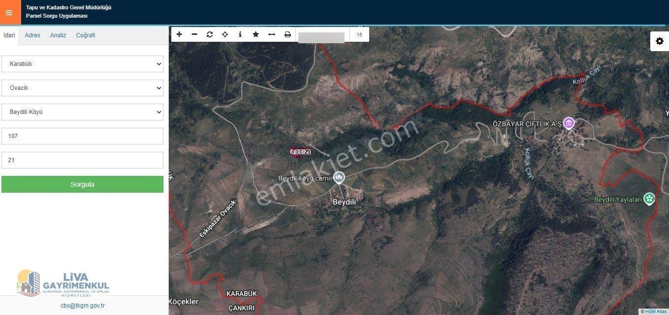 Karabük Ovacık Beydili Köyünde Satılık Tarla, — fotoğraf 9