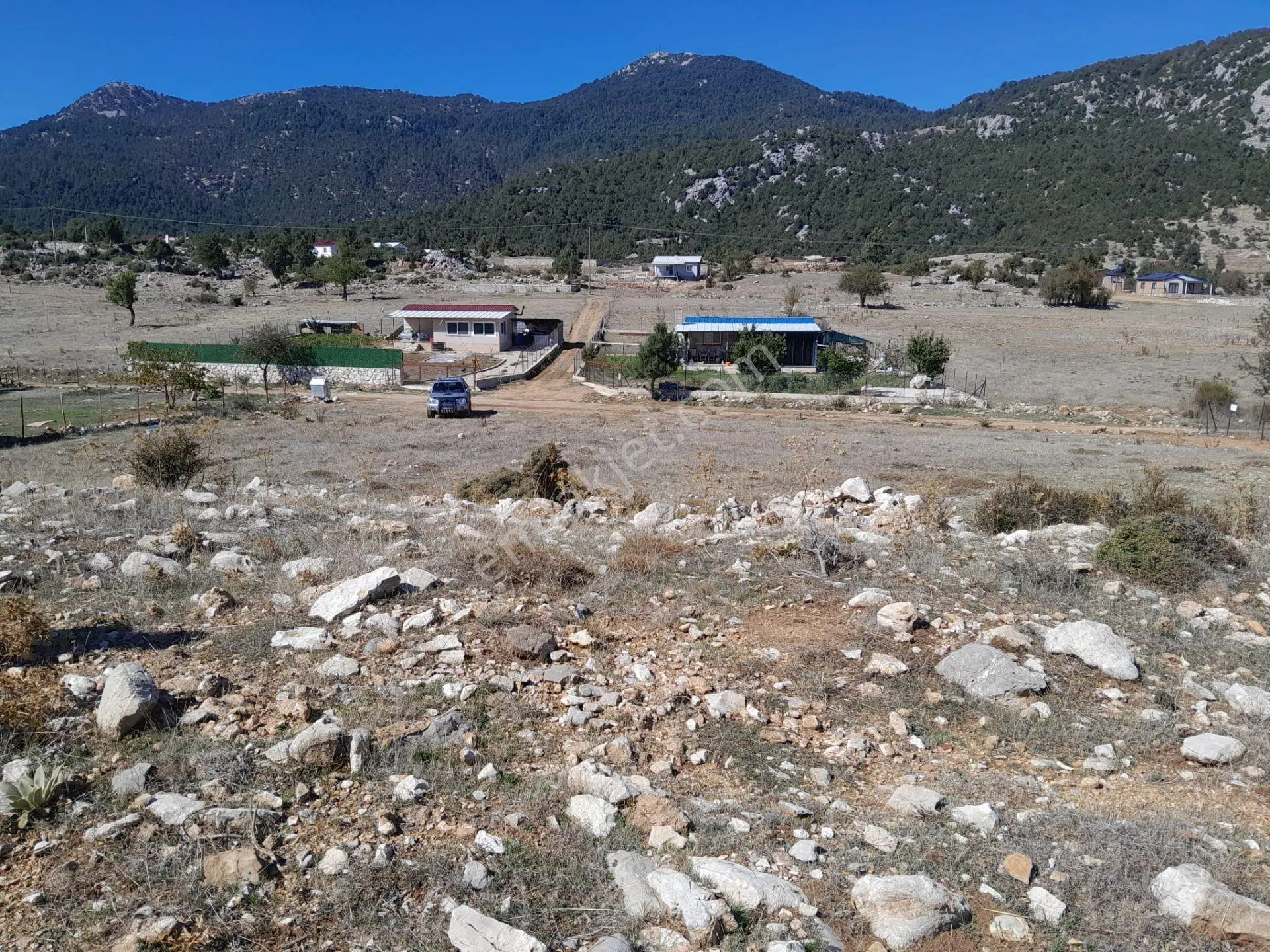 Seydikemer Yayla Ceylan'da Doğa Manzaralı 1550 M² Satılık Tarla — fotoğraf 7