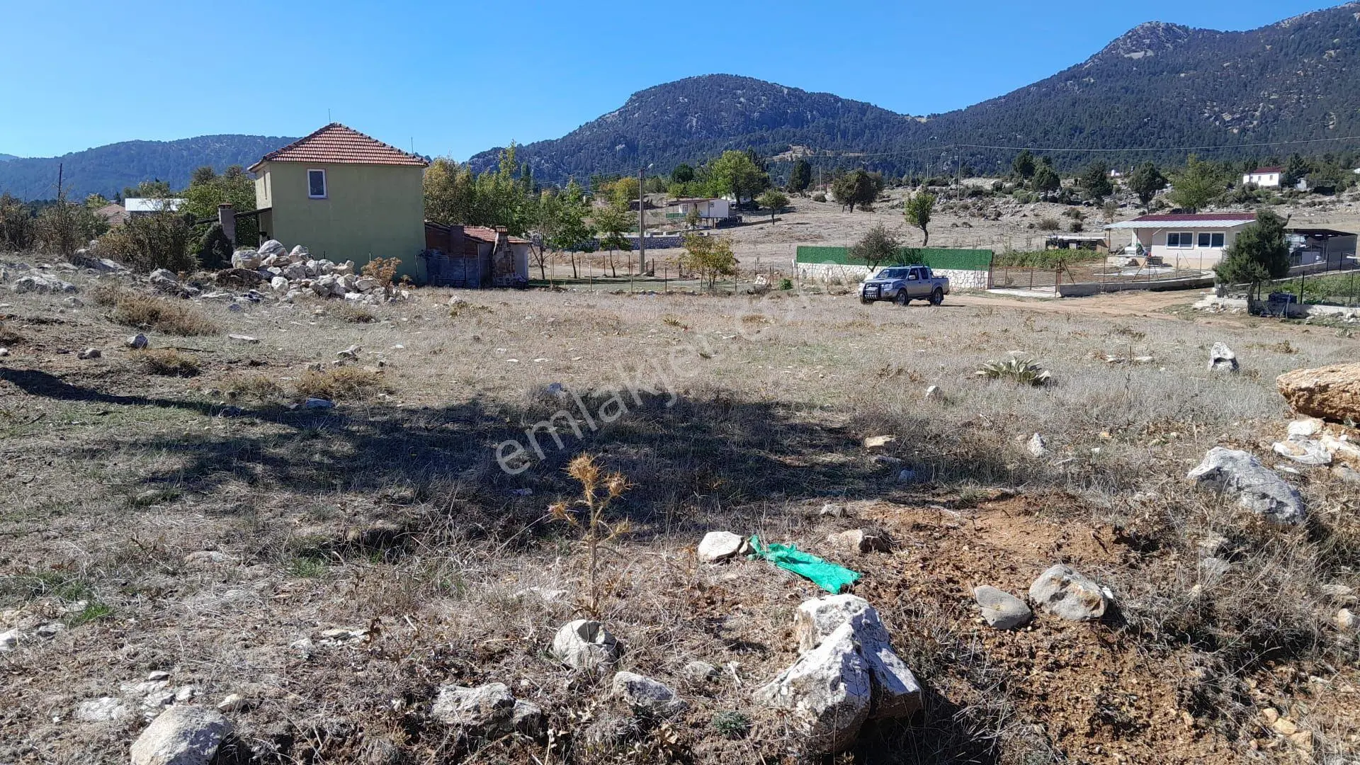 Seydikemer Yayla Ceylan'da Doğa Manzaralı 1550 M² Satılık Tarla — fotoğraf 12
