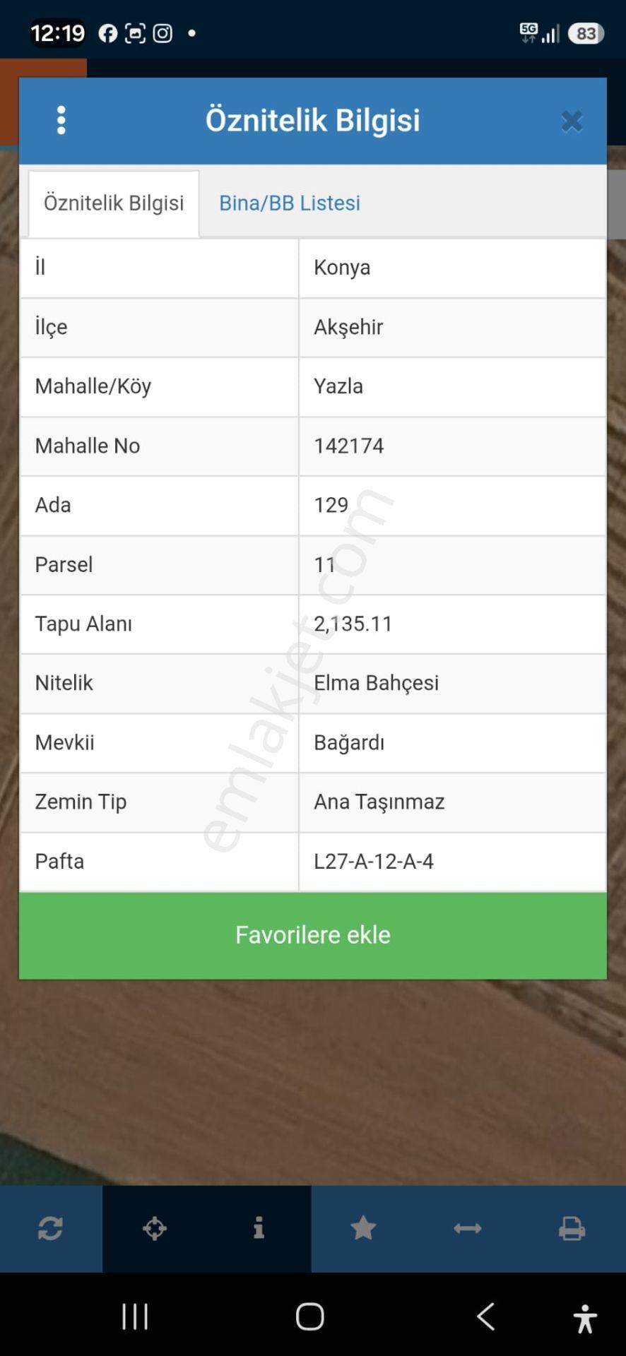 Bizizm Emlaktan Akşehir Yazla'da Satılık 2135 M² Doğa Manzaralı Tarla — fotoğraf 17