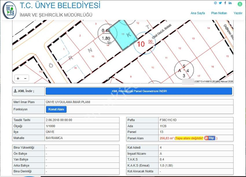 Revizyon'dan Irmak Caddesine Yakın İmarlı Arsa!! — fotoğraf 2