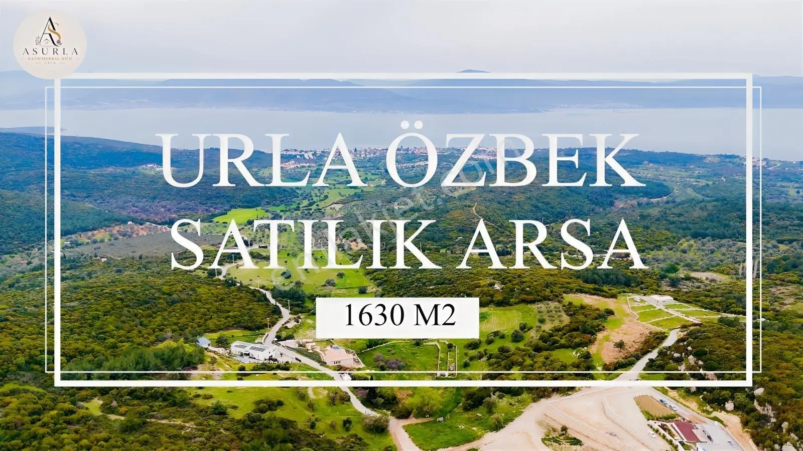 Urla Özbek'Te Deniz Manzarasıyla Özel Bir Arsa
