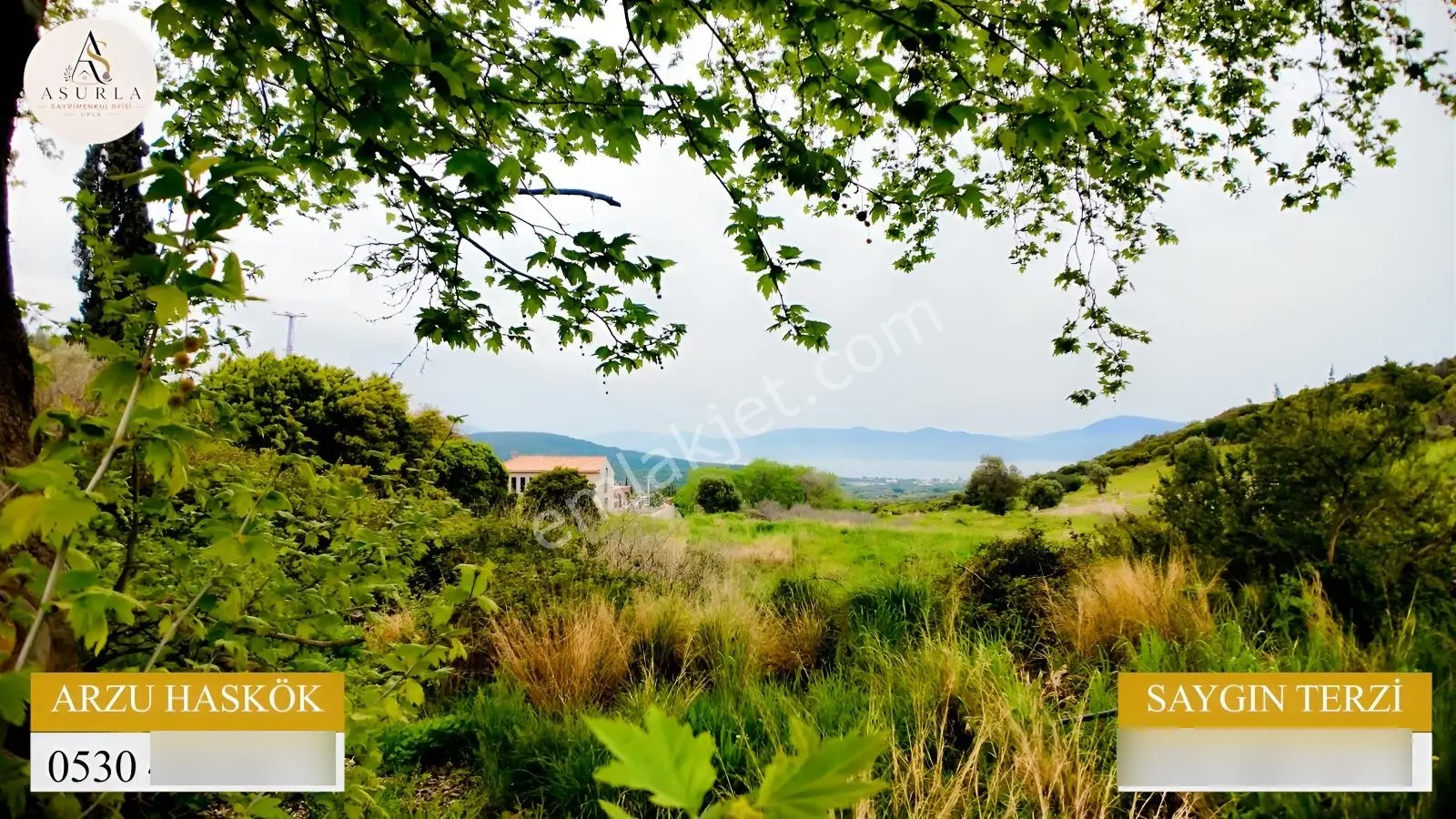 Urla Özbek'te Deniz Manzarasıyla Özel Bir Arsa — fotoğraf 5