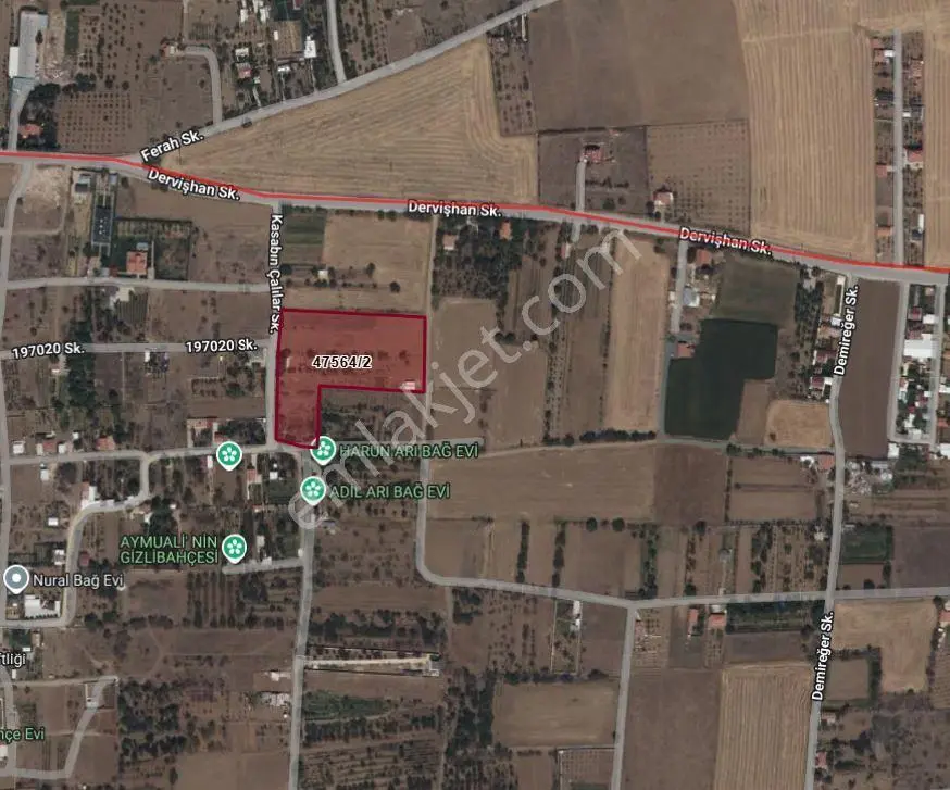Gödene Kızılkaş’ta 575 M² & 1.325 M² Hisseli Yatırımlık Tarlalar — fotoğraf 2