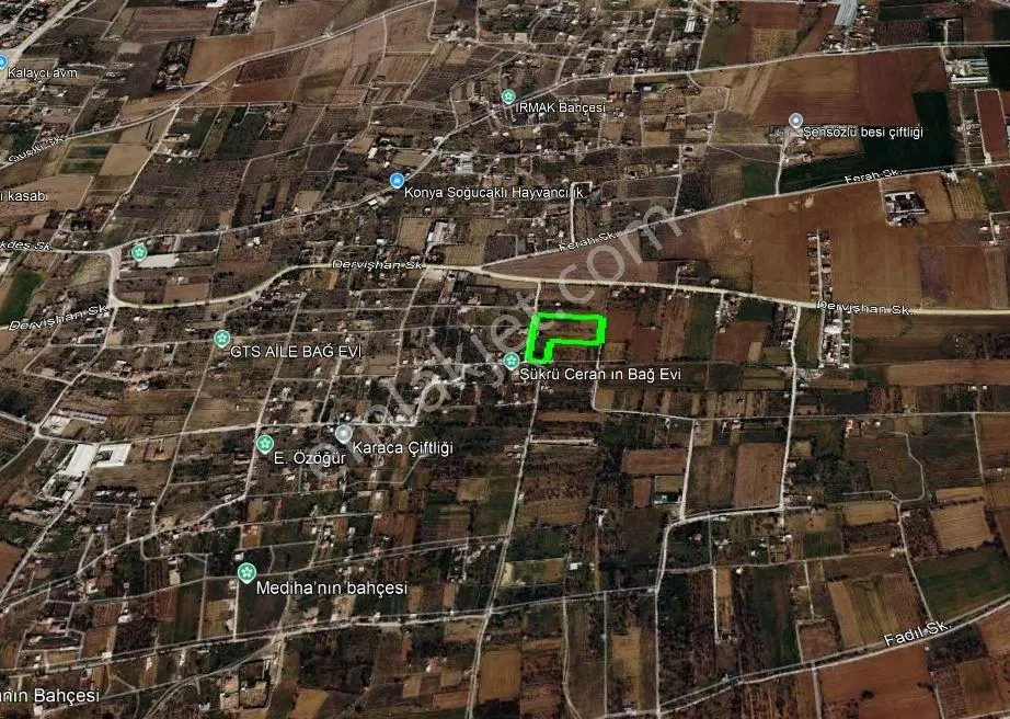 Gödene Kızılkaş’ta 575 M² & 1.325 M² Hisseli Yatırımlık Tarlalar — fotoğraf 3