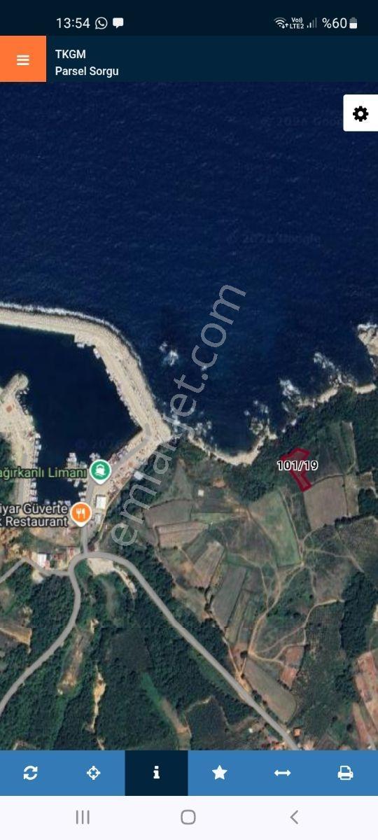 Bağırganlı Köy Kenarında Deniz Manzaralı 2057 M2 Tek Tapu Tarla