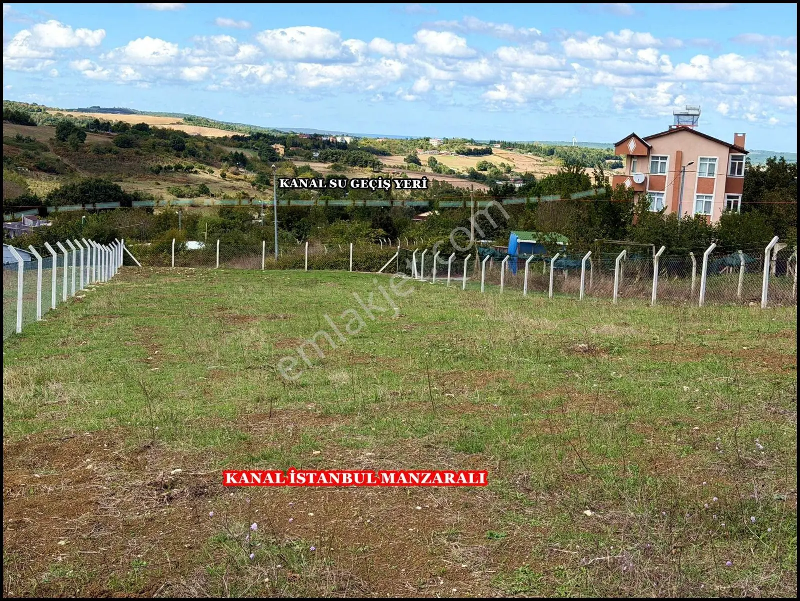 Arnavutköy De Ticari İmarlı Kanal Manzaralı Satılık 1.080m2 Arsa — fotoğraf 4