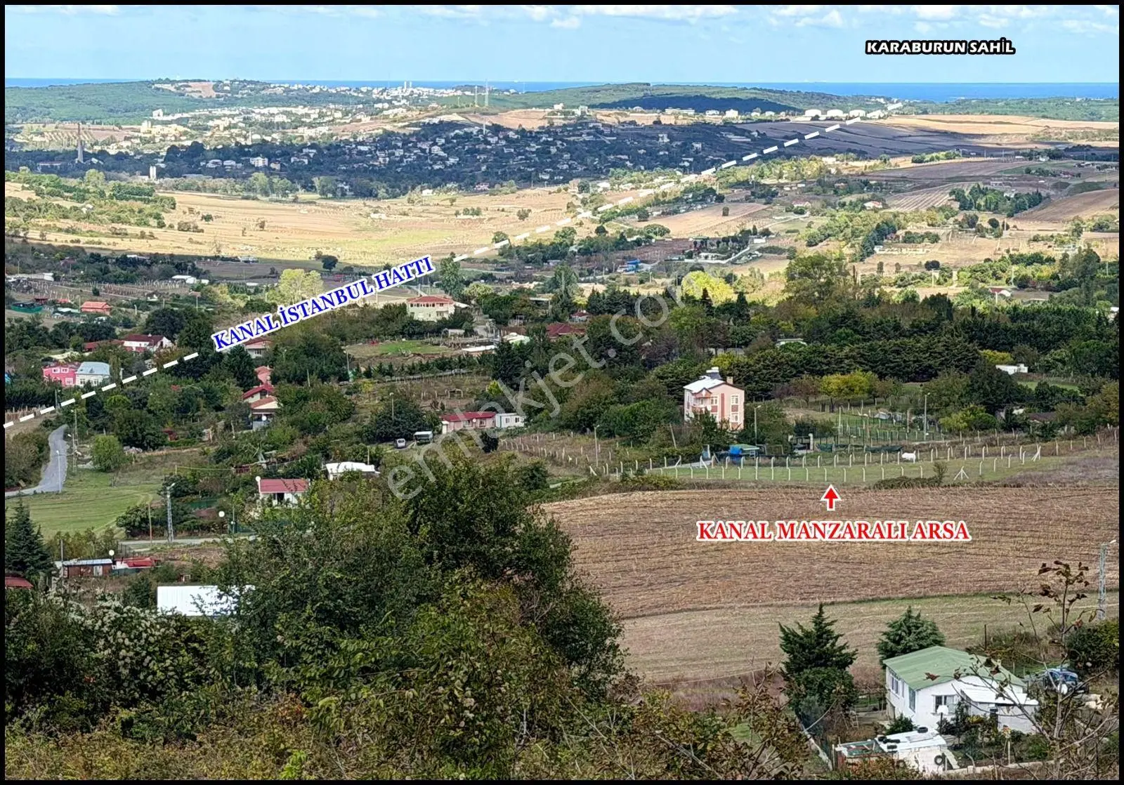 Arnavutköy De Ticari İmarlı Kanal Manzaralı Satılık 1.080m2 Arsa — fotoğraf 14