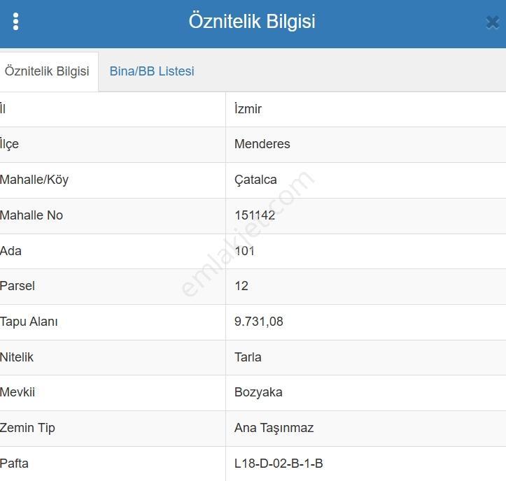 İzmir Menderes Çatalca/akçaköy Mah Satılık Müstakil Tapulu Tarla — fotoğraf 2