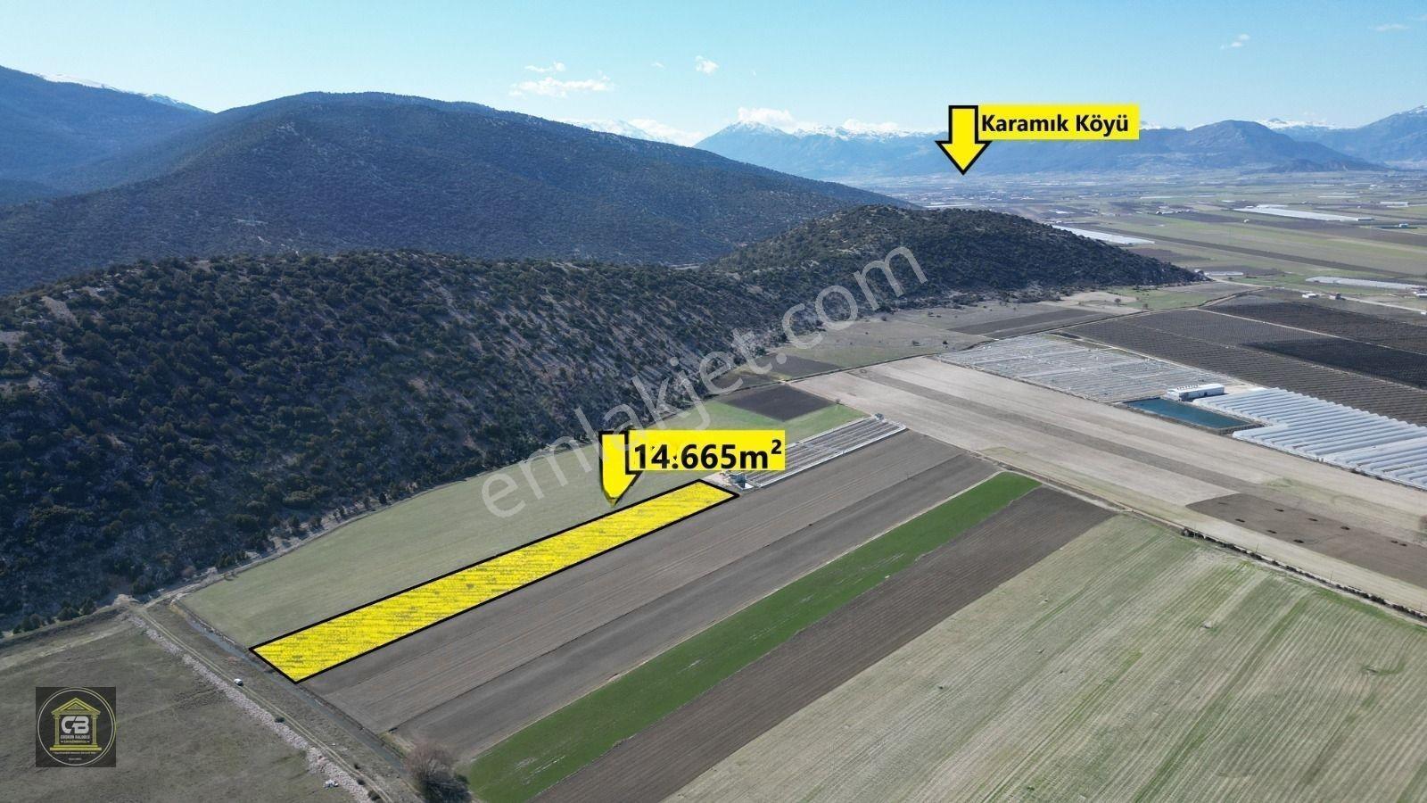 Karamık Mah.avlan Gölüne Yakın 14.665m² Tarla Acil Satılıktır — fotoğraf 3