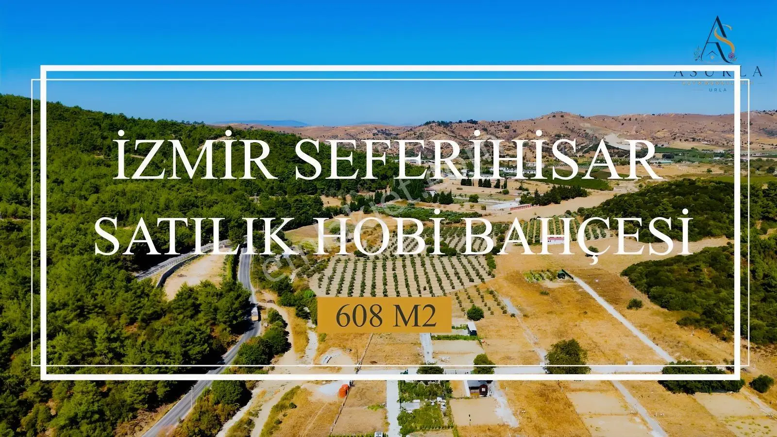 Seferihisarda 608M² Ana Yol Cepheli Koop.His. | Elektrik Su..