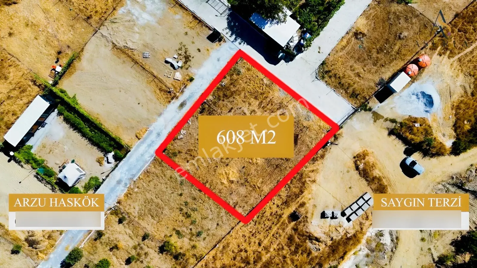 Seferihisarda 608m² Ana Yol Cepheli Koop.his. | Elektrik Su.. — fotoğraf 2