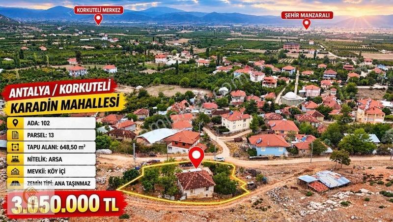 Muhteşem Manzaralı 648M2 Arsa İçinde 2+1 Köy Evi