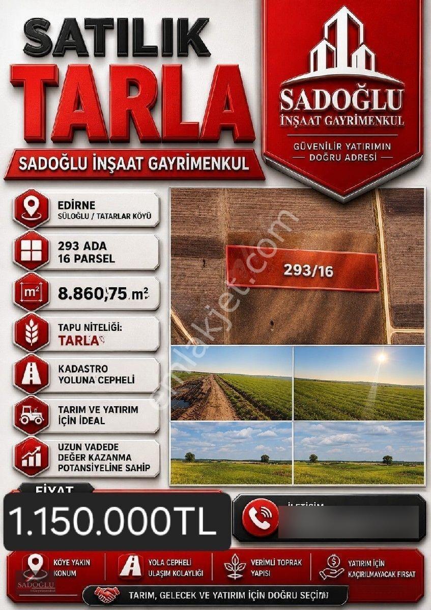 Süloğlu Tatarlar Köyün'de 8.860 M2 Satılık Arazi — fotoğraf 31