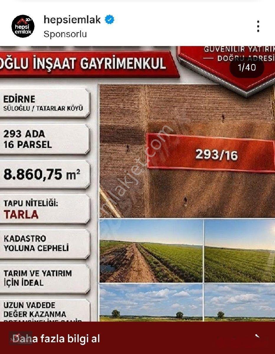 Süloğlu Tatarlar Köyün'de 8.860 M2 Satılık Arazi — fotoğraf 33