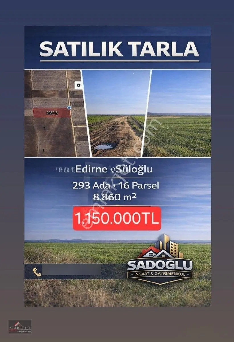 Süloğlu Tatarlar Köyün'de 8.860 M2 Satılık Arazi — fotoğraf 34