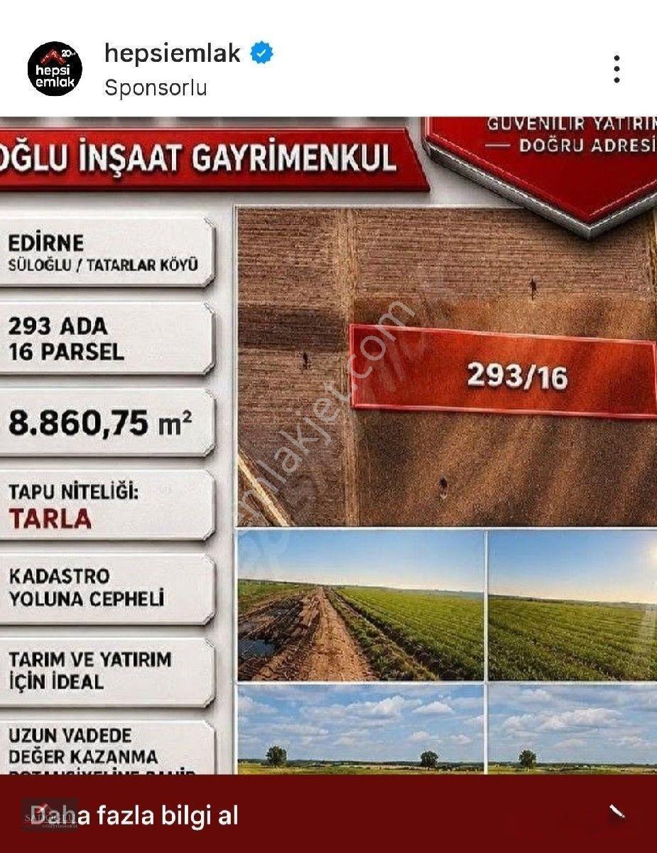 Süloğlu Tatarlar Köyün'de 8.860 M2 Satılık Arazi — fotoğraf 35
