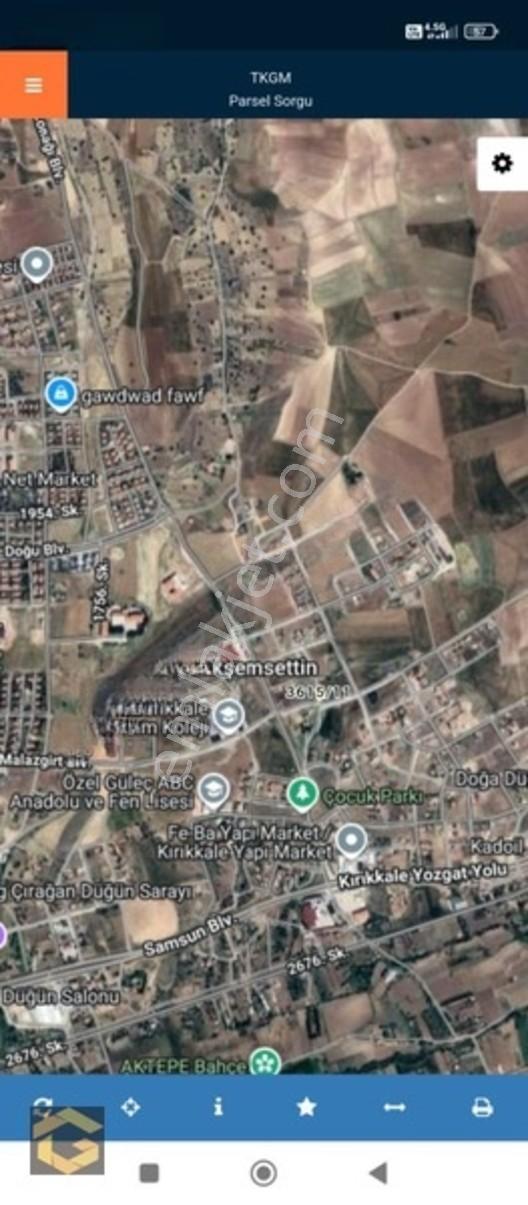 Osmangazi Okullar Bölgesinde Köşe Villa Arsası