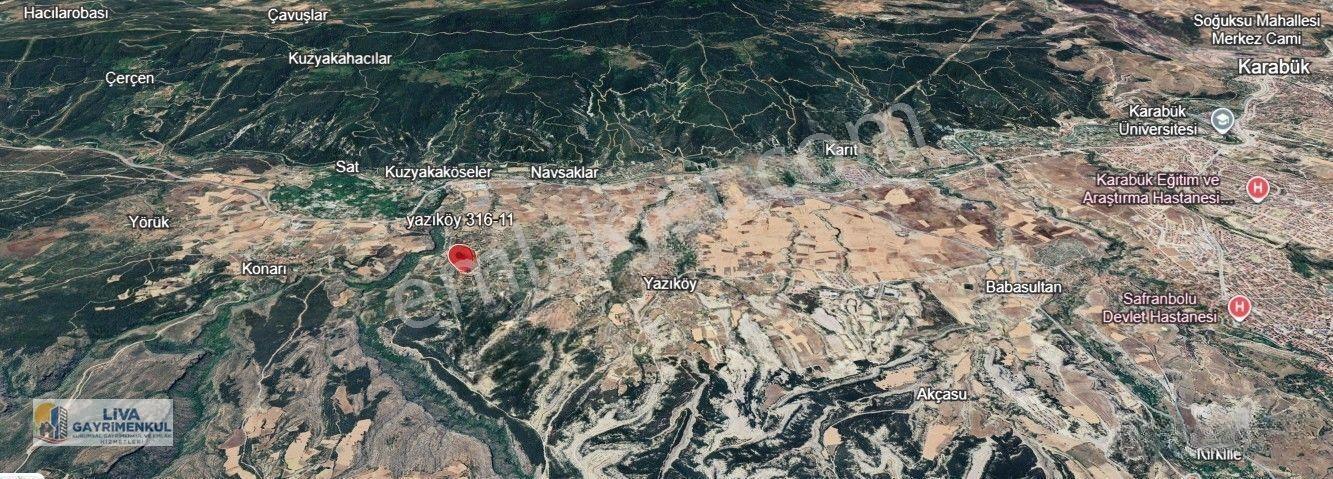 Safranbolu Yazıköyde 501 M² Satılık Bahçe, — fotoğraf 9