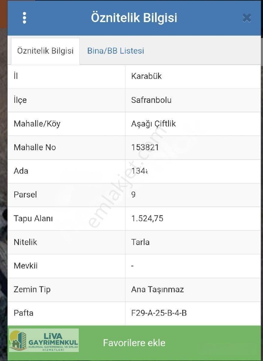 Liva Gayrimenkul'den Aşağıçiflik Köyü 1.500 M2 Satılık Arsa — fotoğraf 2