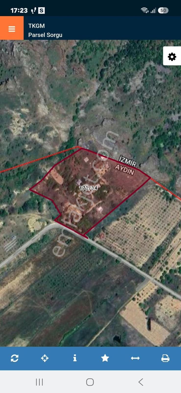 Aydın Nazilli Yaylapınar Mahallesinde Satılık Arsa