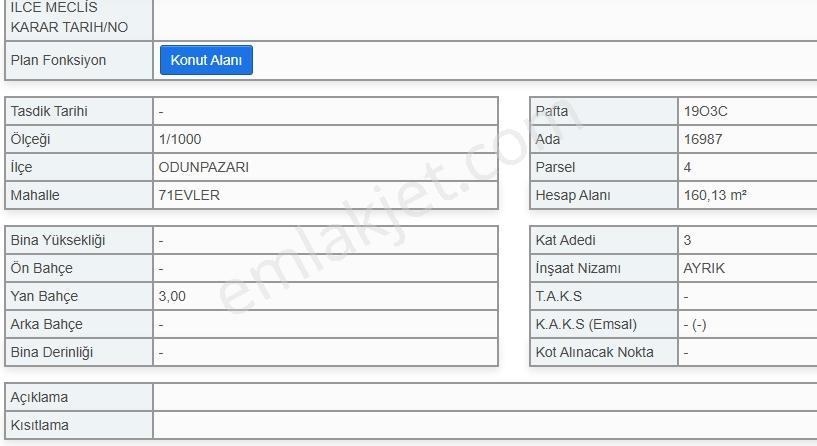 Rw Detay Dan 71 Evler De Satılık //arsa// — fotoğraf 10