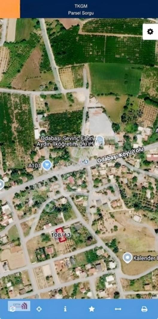 Odabaşı Mahallesi Merkezinde 420 M² Villa Arsası