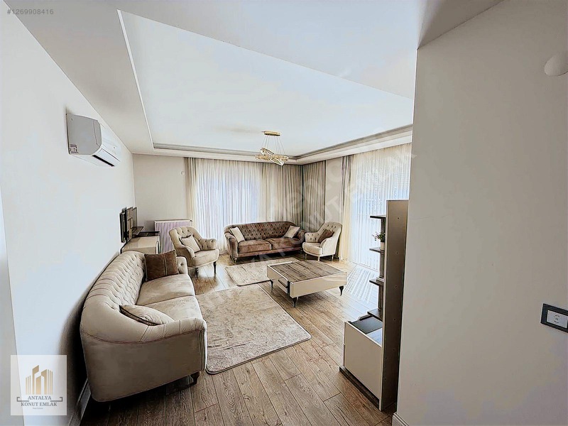 Güzeloba Site İçerisinde Havuzlu Doğalgazlı Ara Kat 3+1 — fotoğraf 17